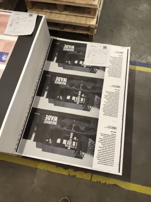 Printing of the book